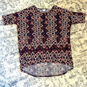 LulaRoe Irma Tunic Top Size Large